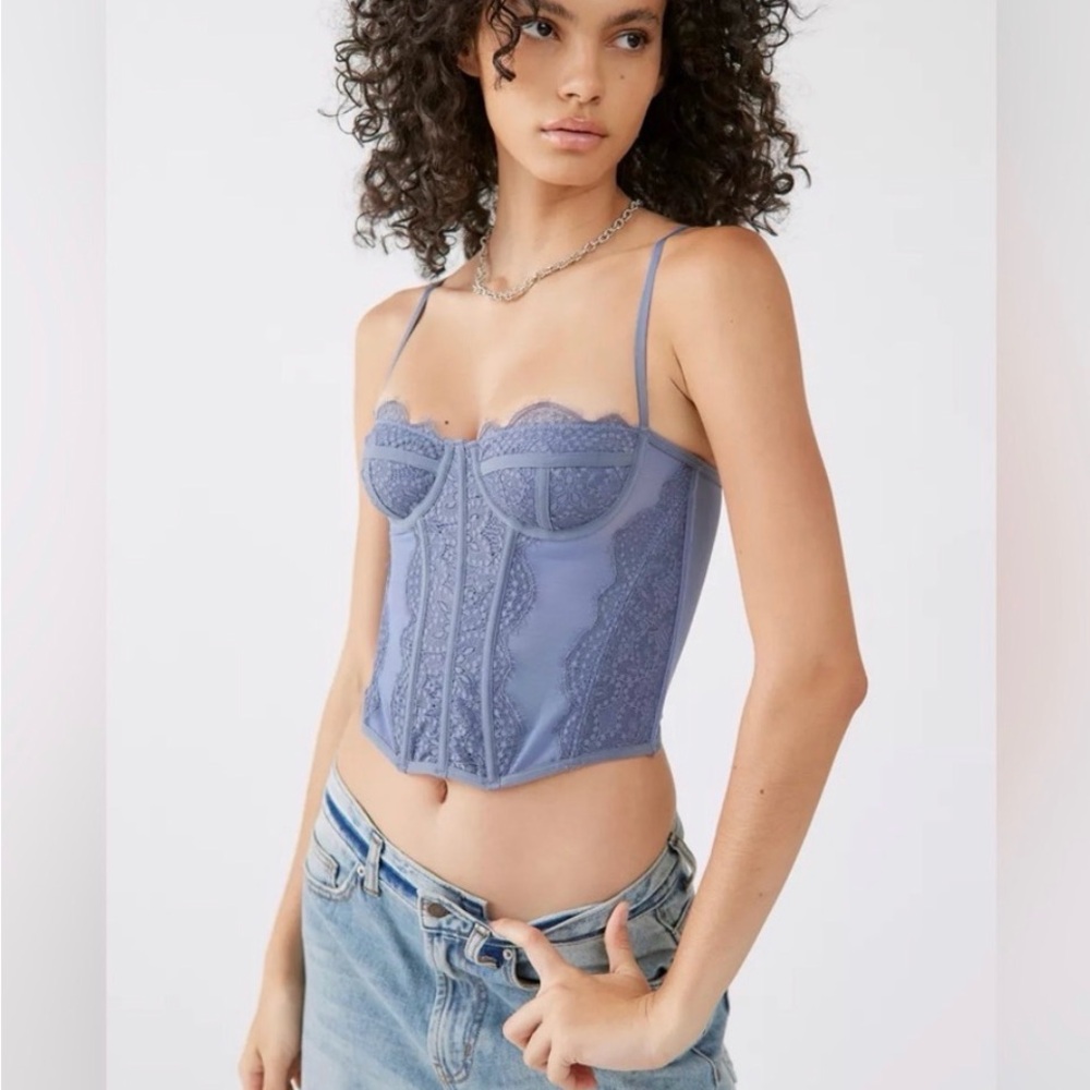 Corset top (UO and Pacsun)